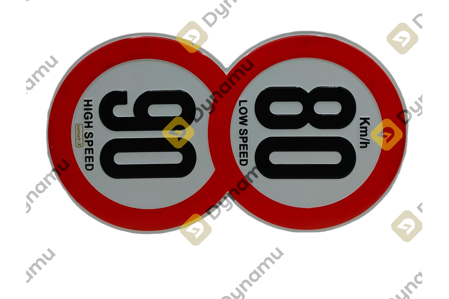 Speed Limit Sign Sticker