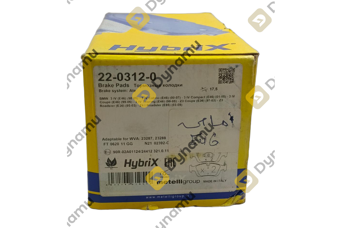 Repair kit, brake pads asbestos-free 2