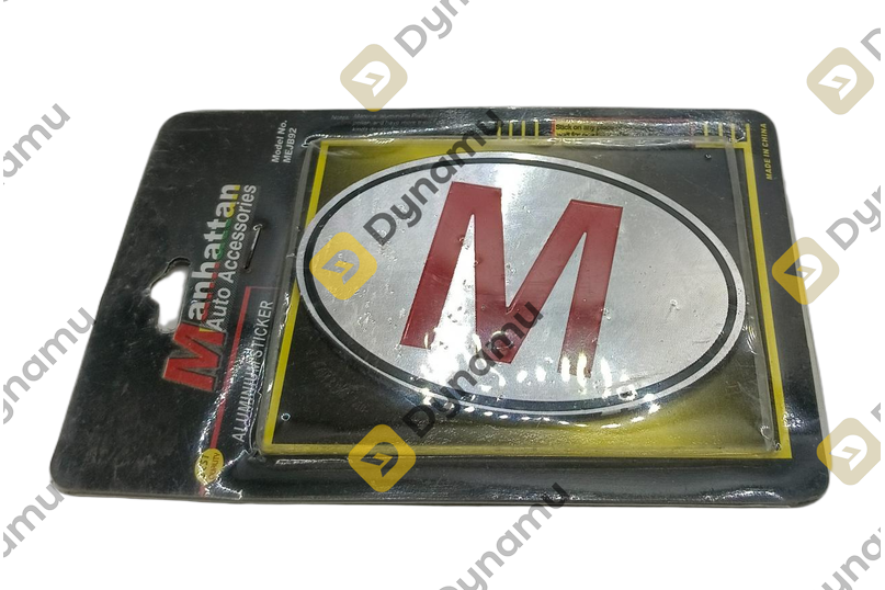 aluminum sticker
