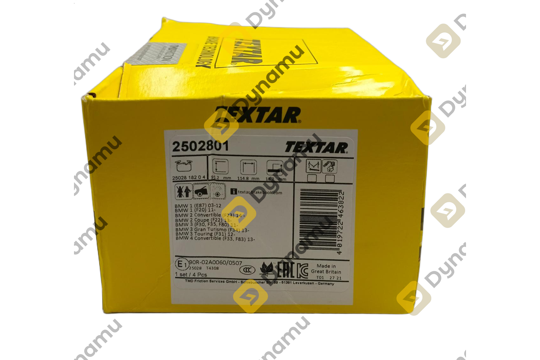 Repair kit, brake pads asbestos-free 2