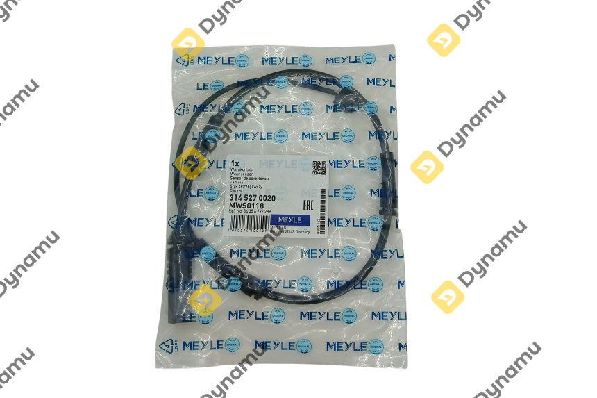 Brake pad wear sensor, front left