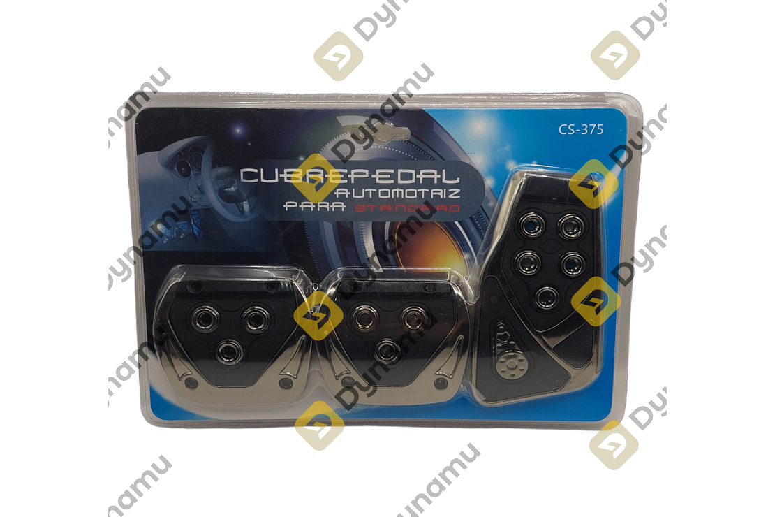 Metal car pedal set
