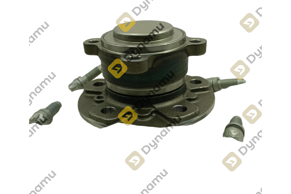 Wheel hub with bearing