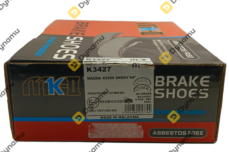 BRAKE SHOES (Rear) - Ceramic Formulation 3