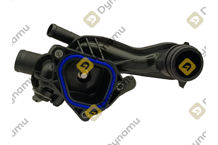 Thermostat housing with thermostat