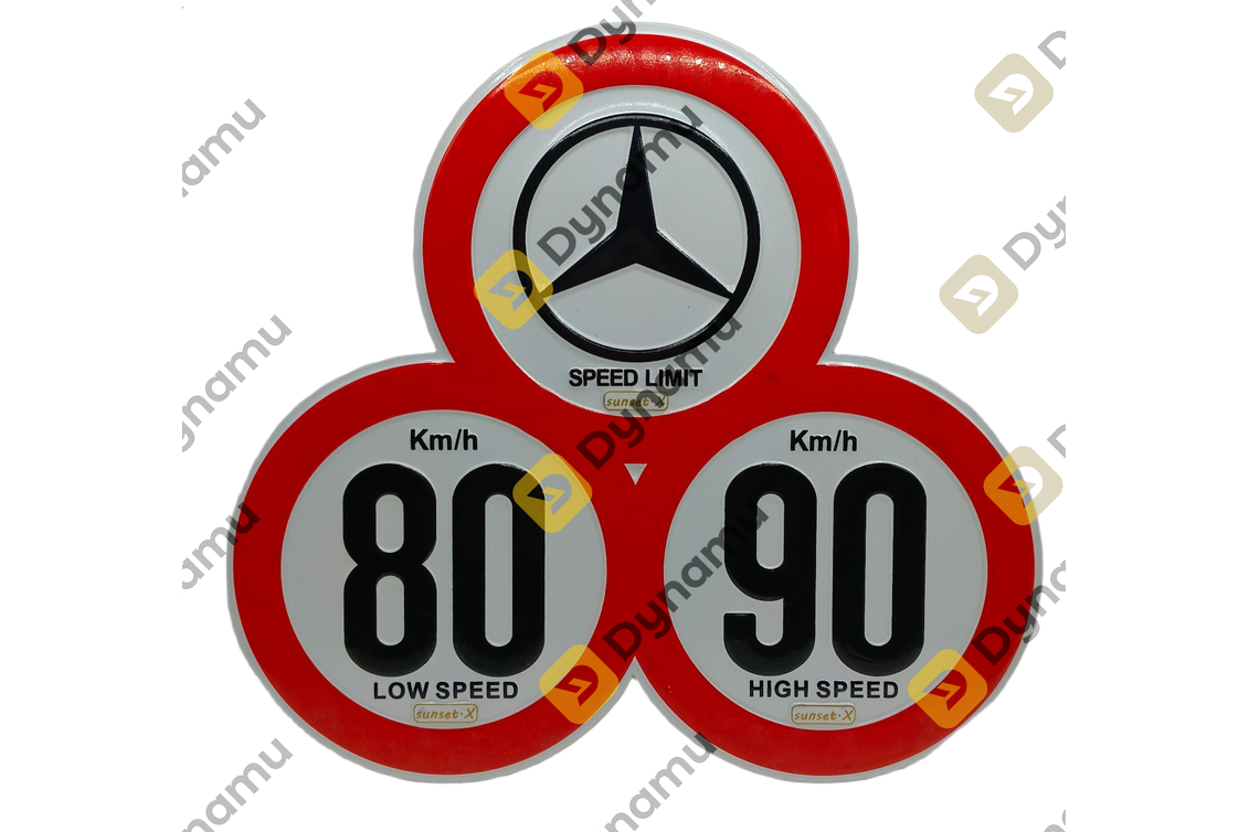 Speed Limit Sign Sticker 3