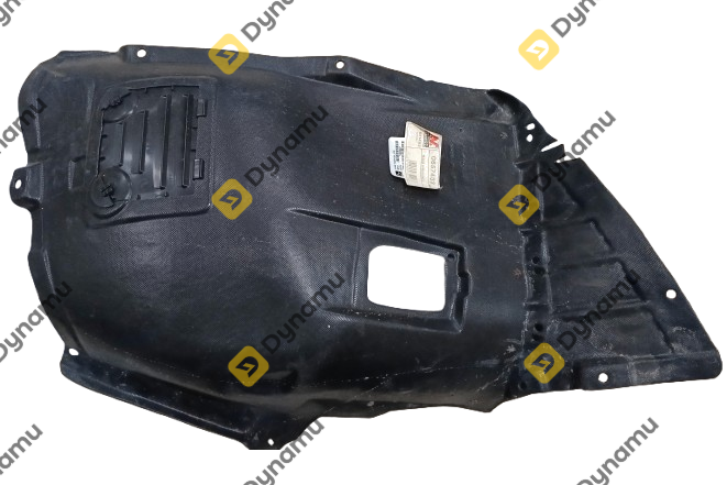 Cover, wheel housing, bottom left 3