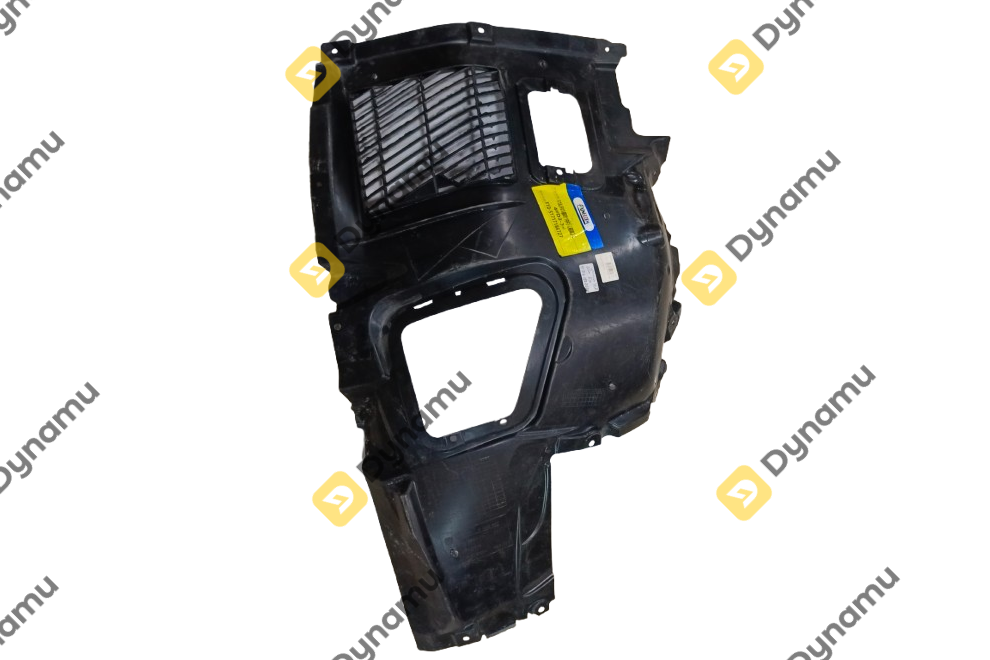 Cover, wheelhousing, fr. sec., front L  