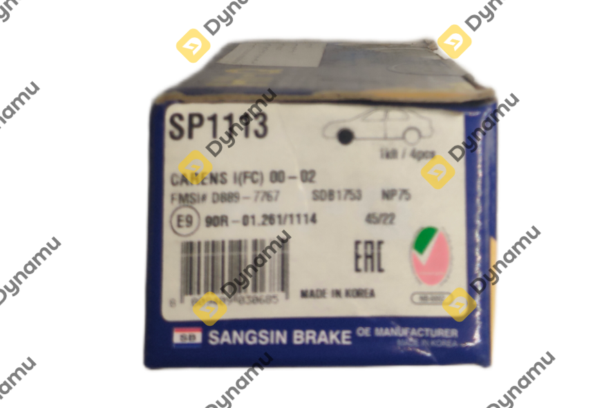 Front Brake Pads KIA SPC 1
