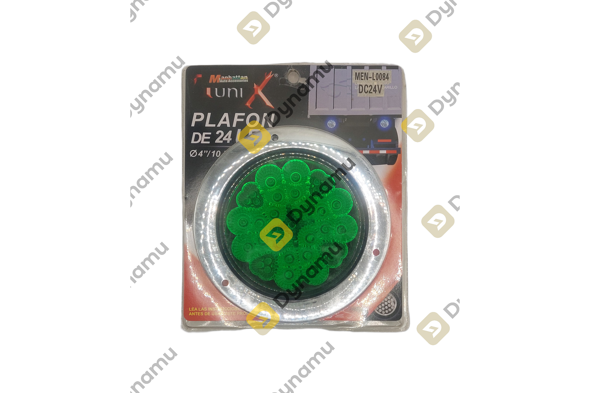 Plafon LED 24V 24 Lights Green
