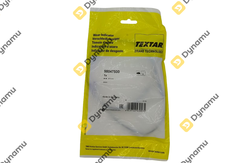 Brake pad wear sensor, front left