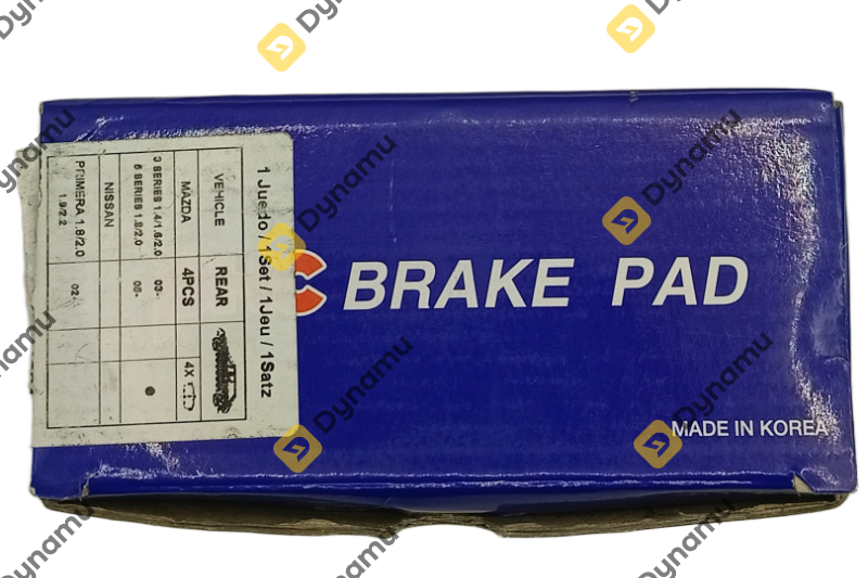 Rear Brake Pads Set 3