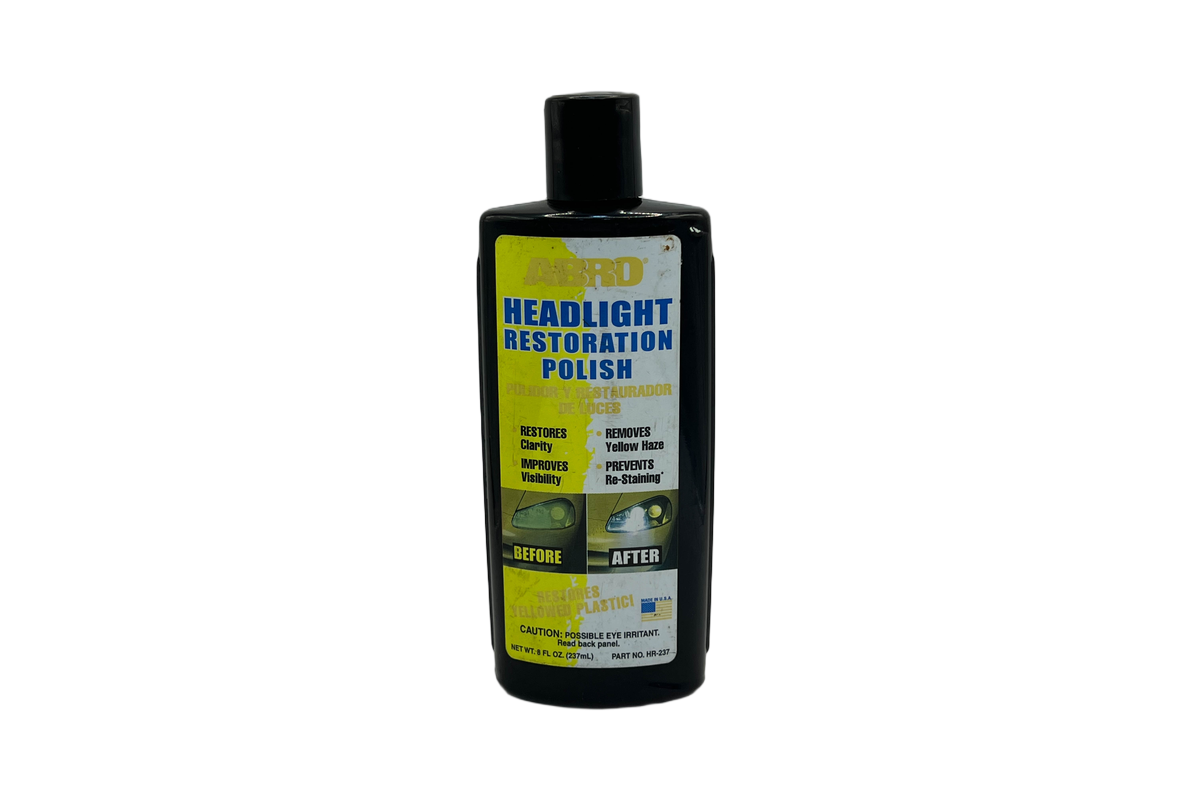 HEADLIGHT RESTORATION POLISH