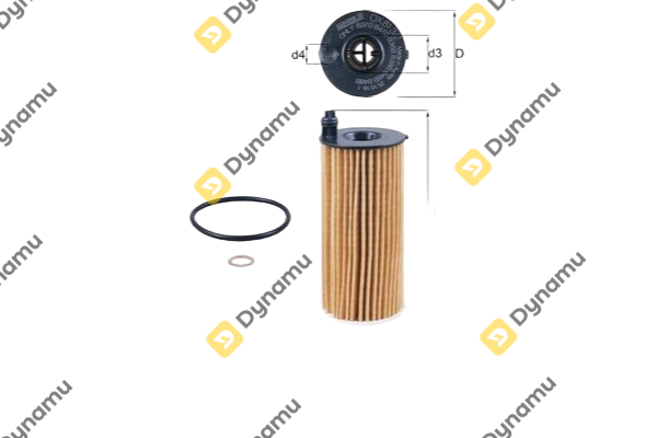 Set oil-filter element BMW MAHLE KNECHT 3