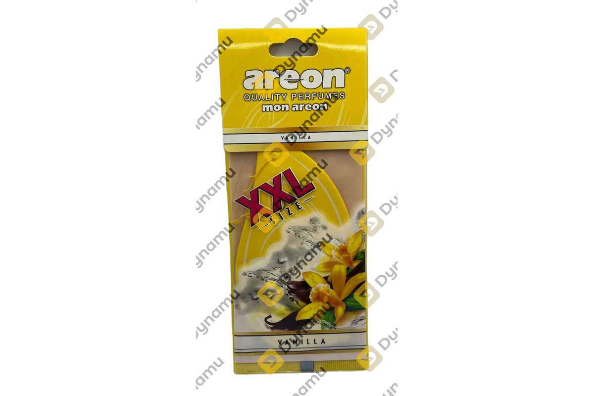 areon VANILLA air freshener card
