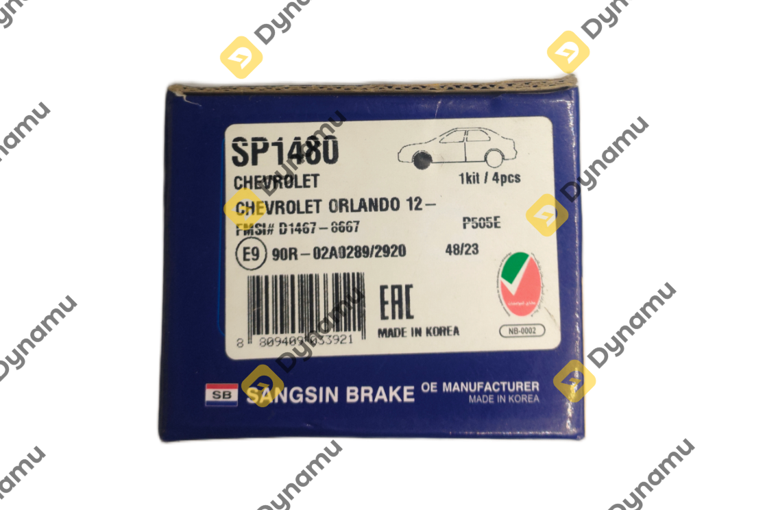 Front Brake Pads OPL MOK A 1