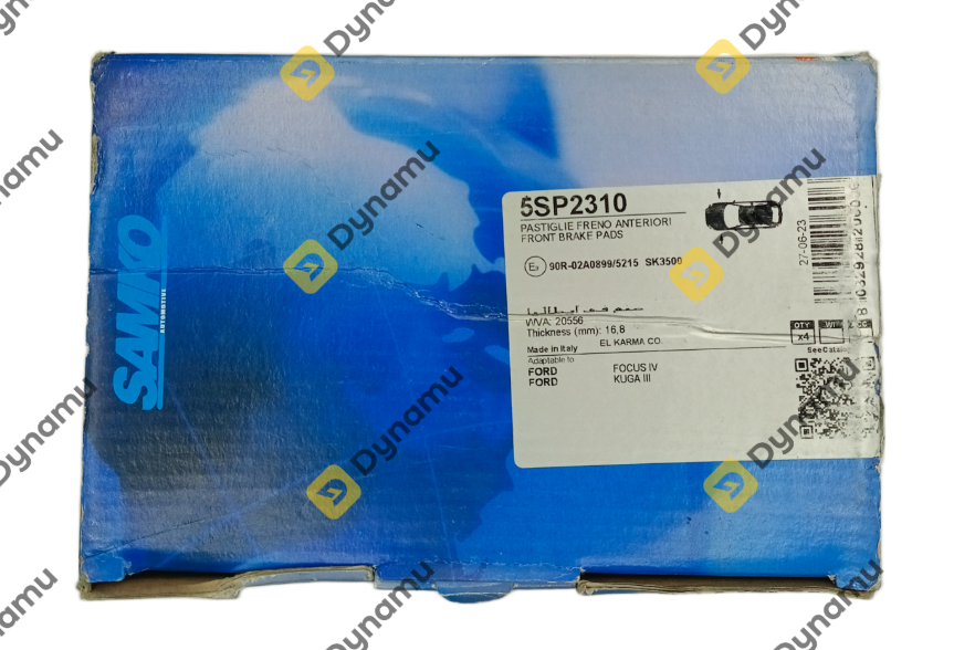 Front Brake Pads Set 3