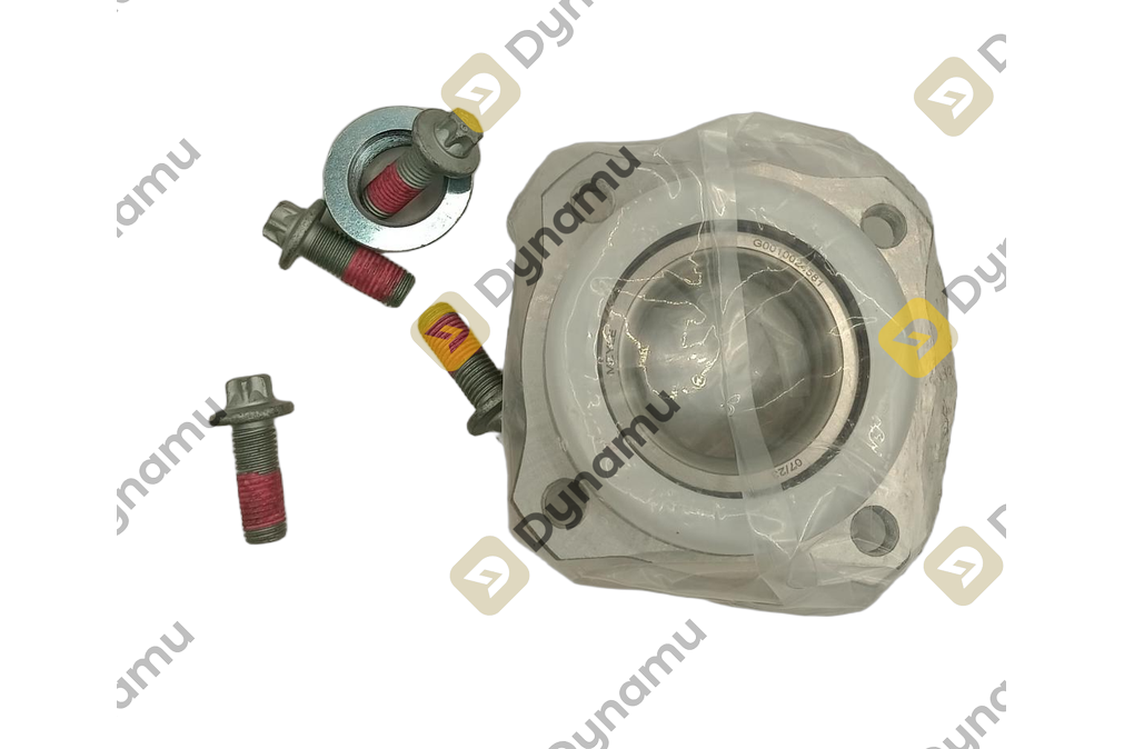 Angular-contact ball bearing unit