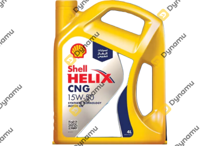 زيت شل هيلكس CNG لزوجة 15W-50 سعة 4 لتر