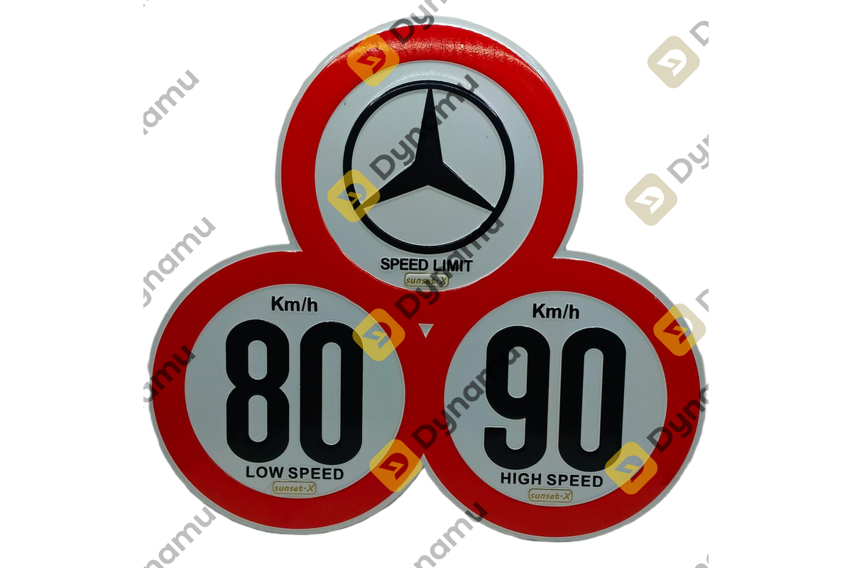 Speed Limit Sign Sticker