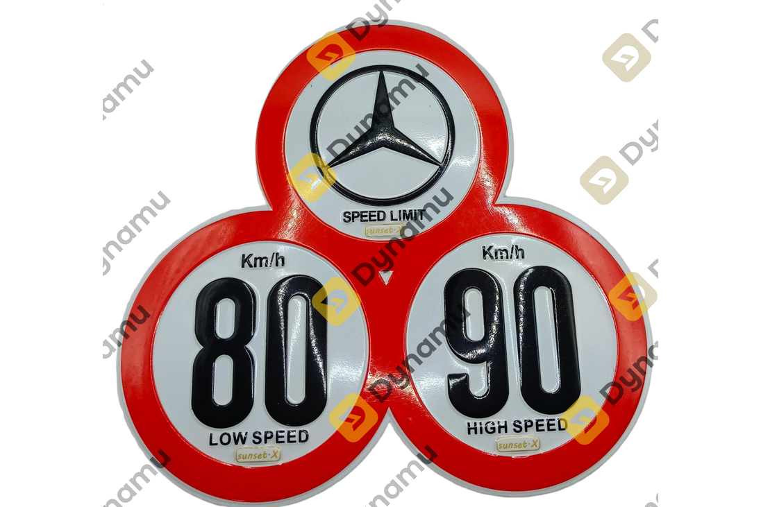 Speed Limit Sign Sticker 2