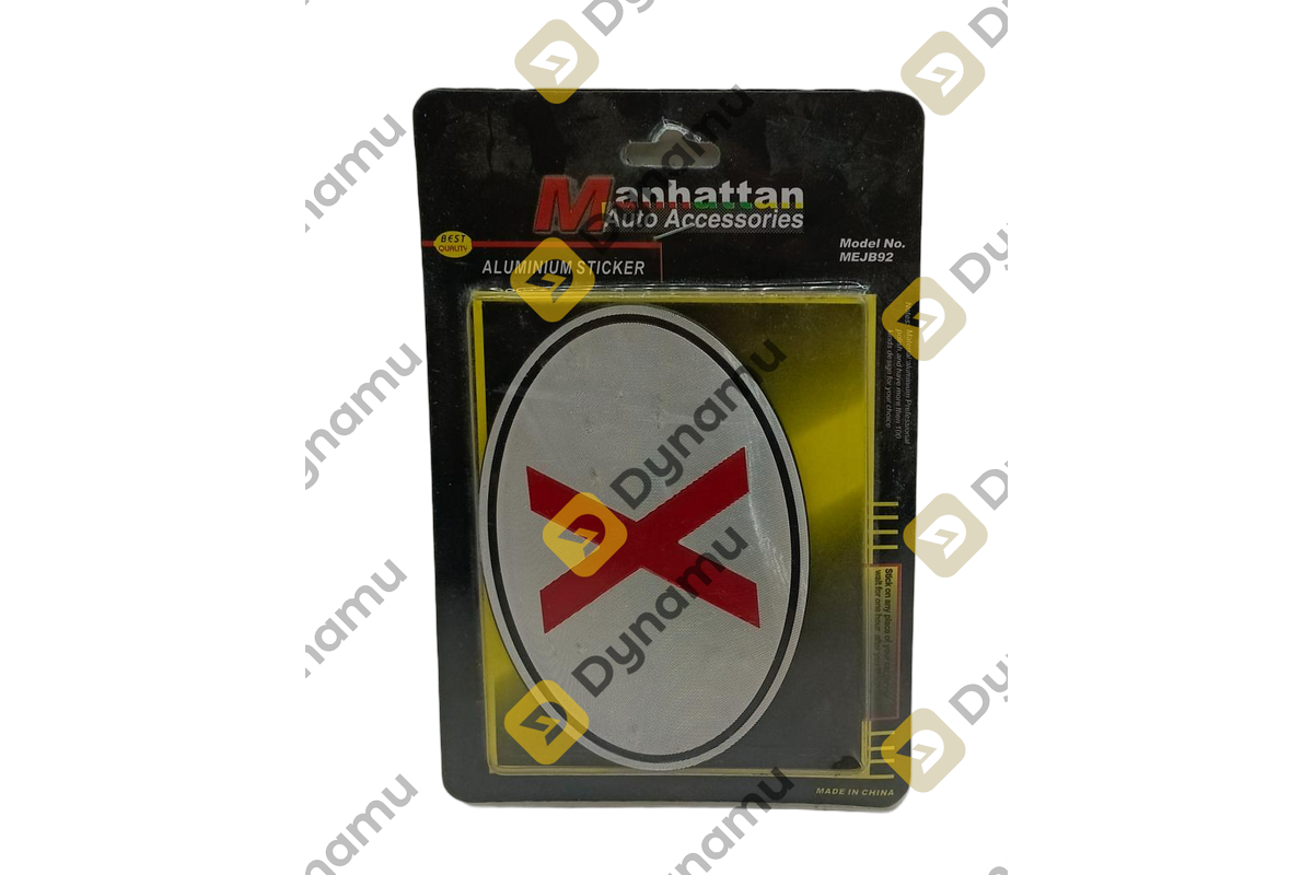 aluminum sticker