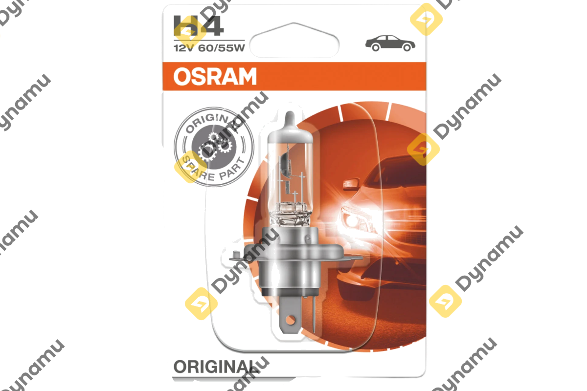 H4 Halogen (12V, 60/55W)