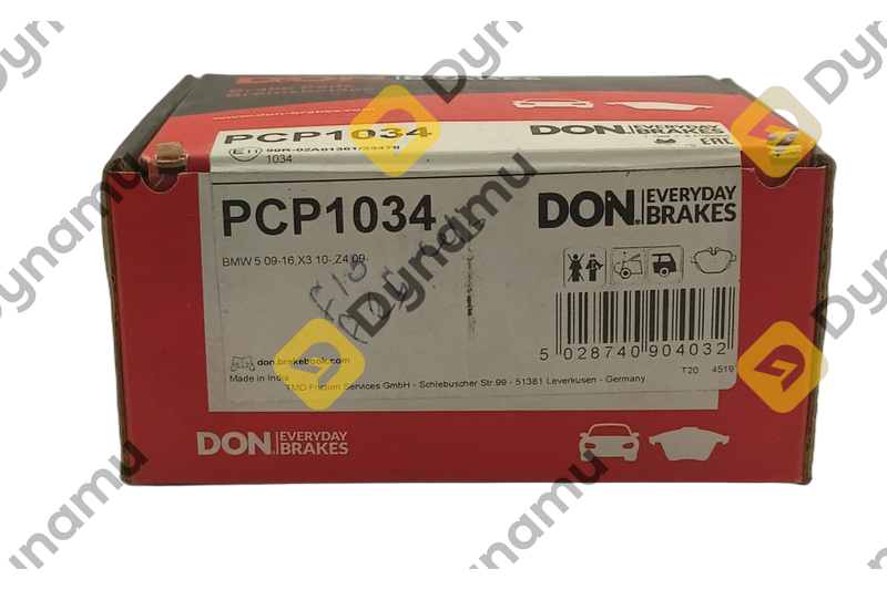Brake Pads rear BMW 2