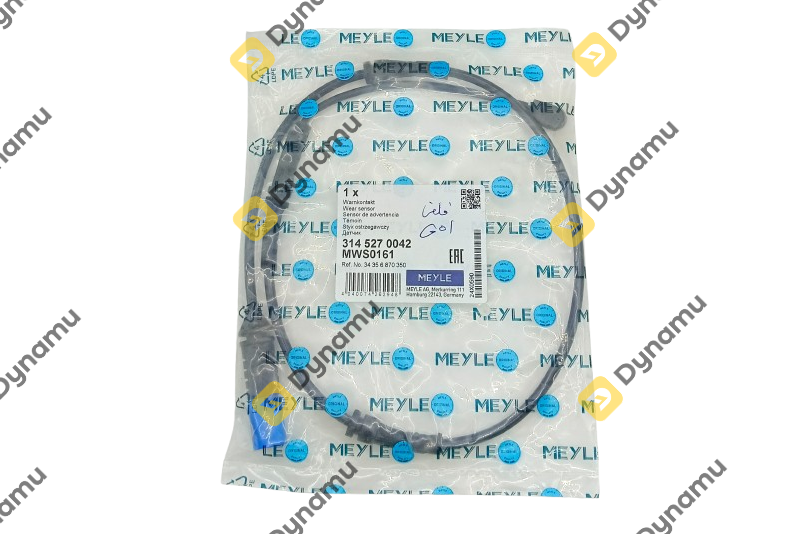 Brake-pad sensor, rear