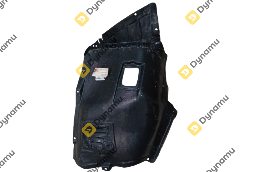 Cover, wheel housing, bottom left 2