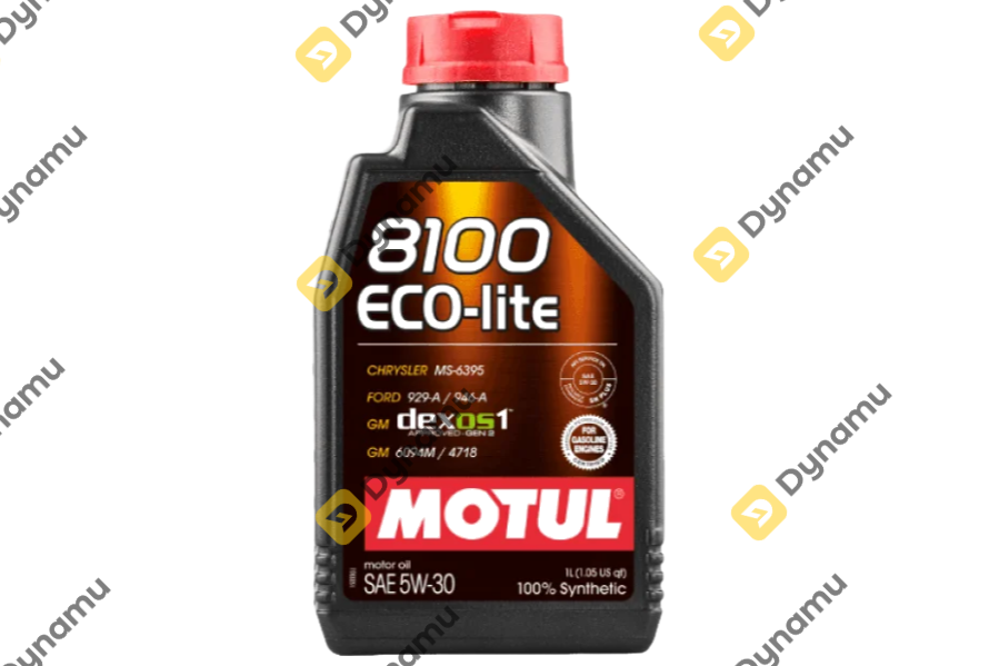 Motul 8100 SAE 5W-30 Synthetic Motor Oil (1L)