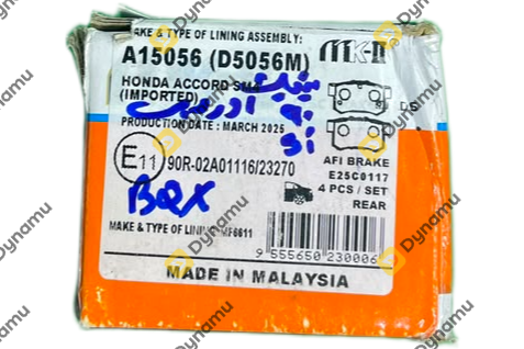 Rear Brake Pads Set 4