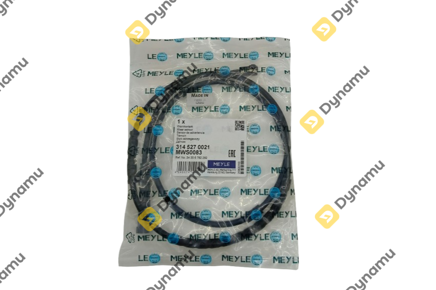 Brake-pad sensor, rear
