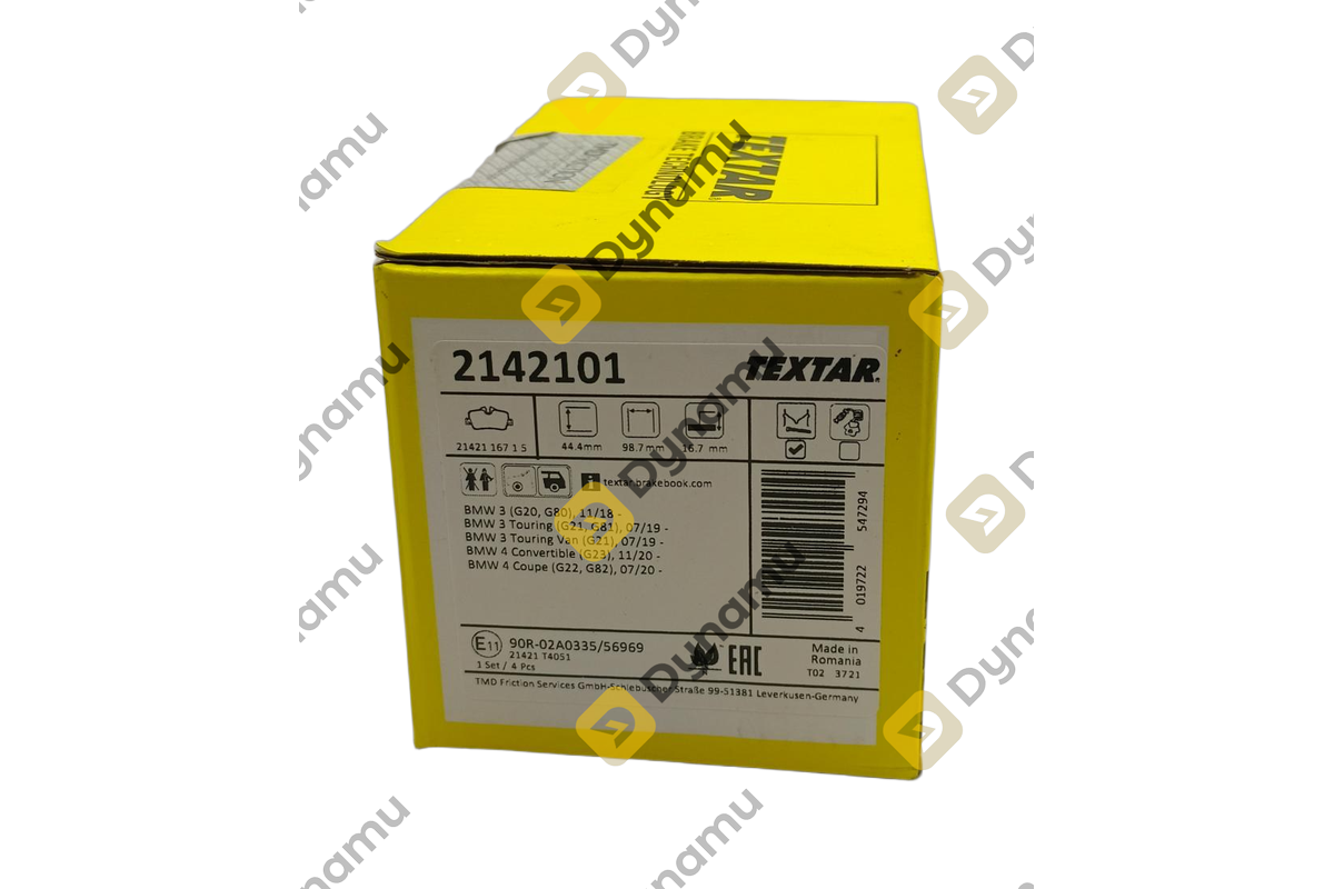 Repair kit, brake pads asbestos-free 2