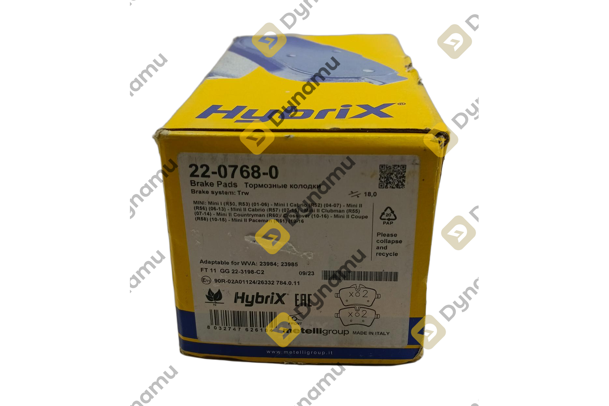 Repair kit, brake pads asbestos-free 2