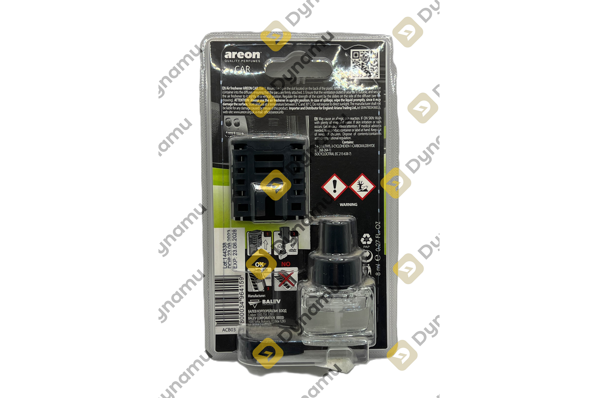     areon APPLE air freshener card 2