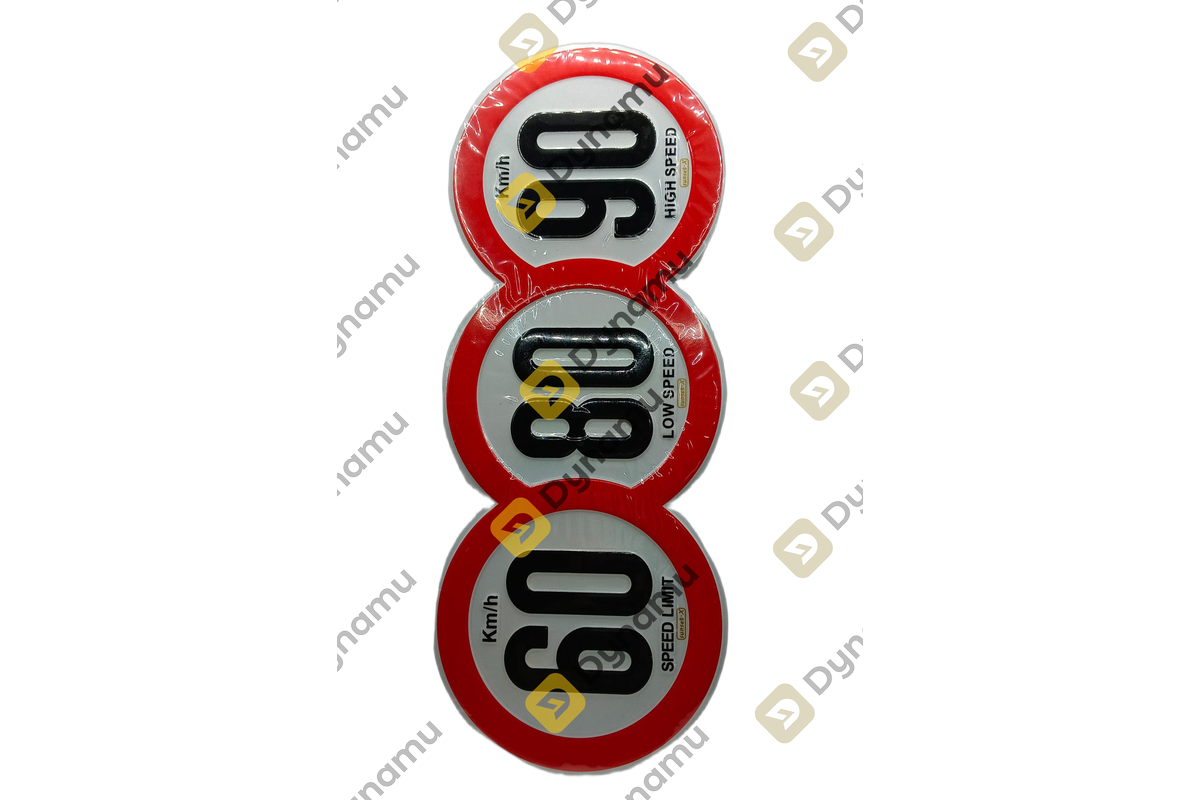 Speed Limit Sign Sticker 3