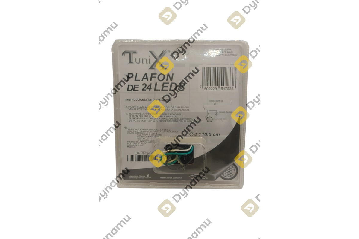 Plafon LED 24V 24 Lights Green 2