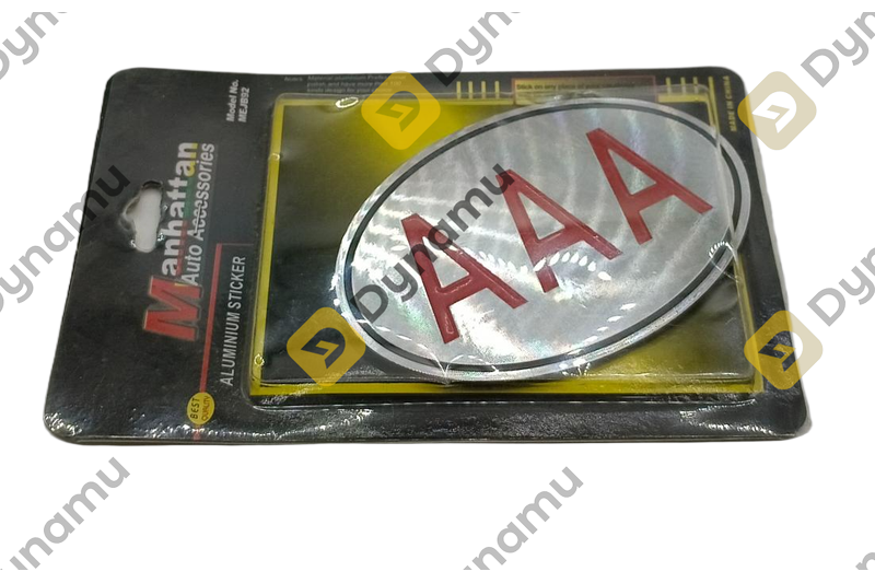 aluminum sticker