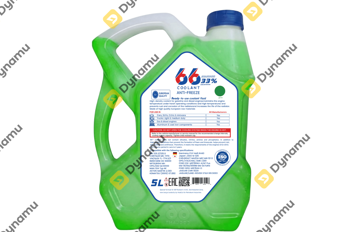 66Coolant Concentration 33% - 5L 1