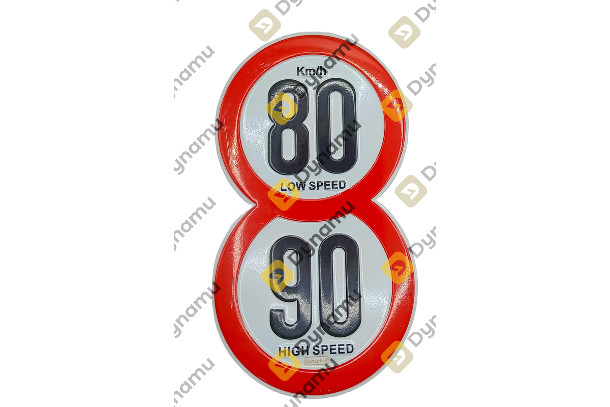 Speed Limit Sign Sticker 3