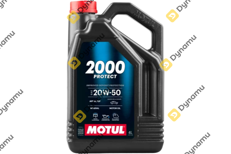 Motul 2000 SAE 20W-50 Mineral Motor Oil (4L)