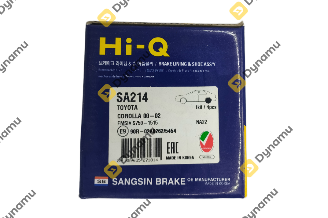 Rear Brake Shoe Set TOYT CRL 92 (93-99) 1