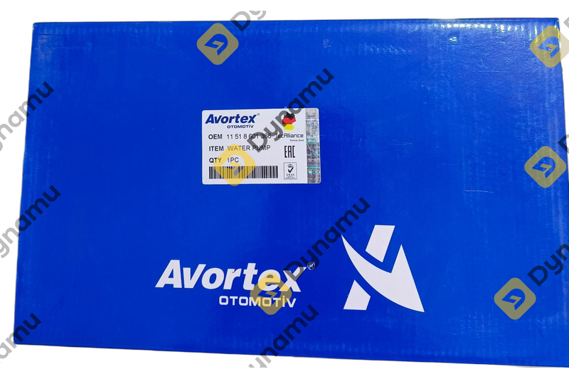 Coolant pump with thermostat & support BMW 2