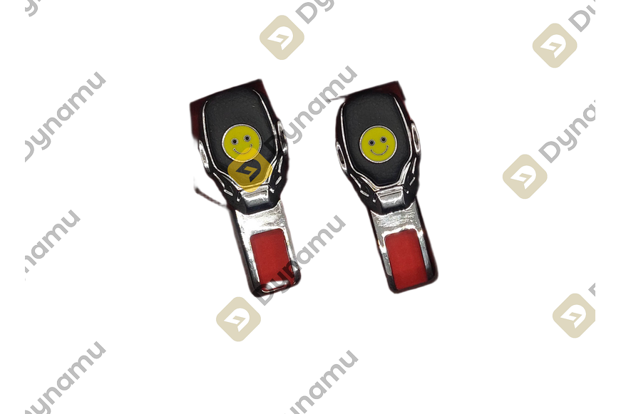 2-piece car seat belt buckle