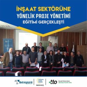 Read more about the article İnşaat Sektörüne Yönelik Proje Yönetimi Eğitimi Gerçekleştirildi