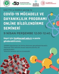 Read more about the article Covid- 19 mücadele ve dayanıklılık programı online bilgilendirme semineri