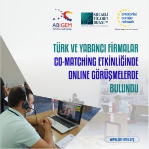 Read more about the article Türk ve yabancı firmalar Co-Matching etkinliğinde online görüşmelerde bulundu