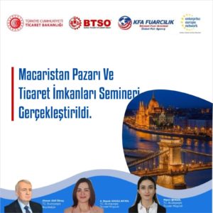 Read more about the article Macaristan Pazarı ve Ticaret İmkanları konu başlıklı online seminer gerçekleştirildi.
