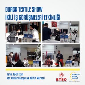 Read more about the article Bursa Textile Show İkili İş Görüşmeleri Etkinliği Gerçekleştirildi